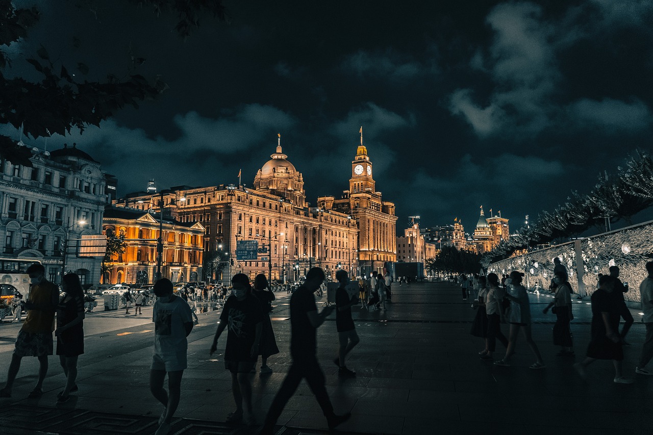 china city shanghai bund 7094961